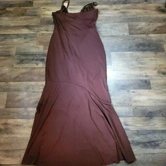 NWT Popilush Brown Corset Dress With Built In Shapewear Size XXL - Picture 10 of 11